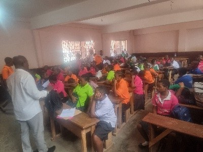 Coaching on educative values and girl child empowerment in schools.