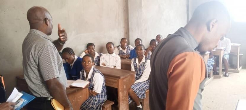 Coaching on educative values and girl child empowerment in schools.